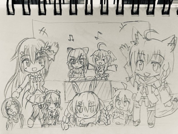 VRMIX記念絵