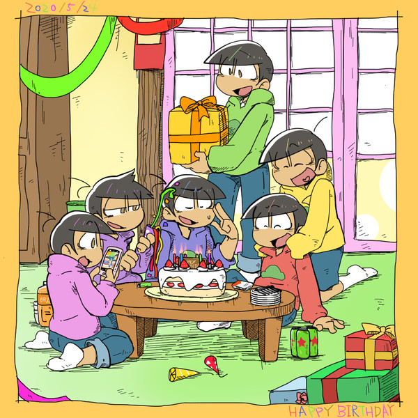 六つ子誕2020