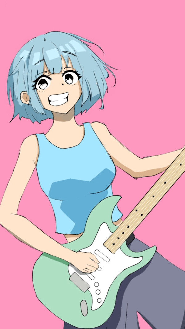 ギター女子