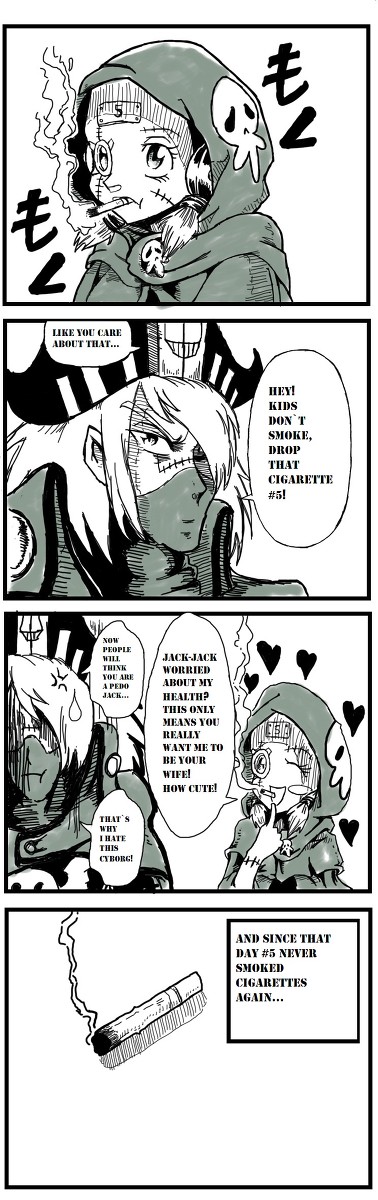 (4koma) Cigarrete