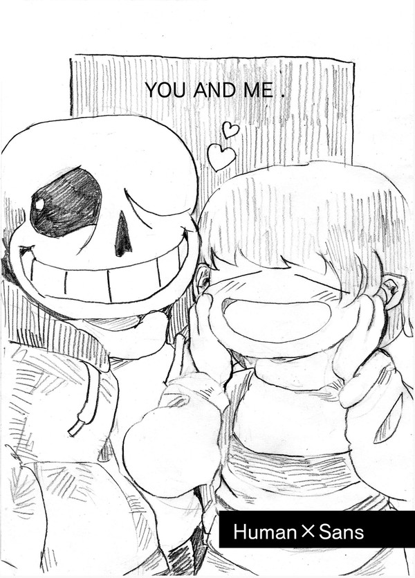 【web再録】YOU AND ME.【human×sans】