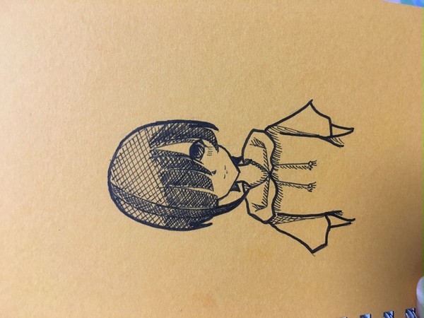 一発描き