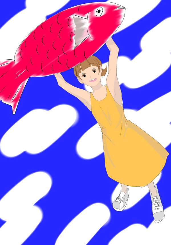 うちの子らくがき