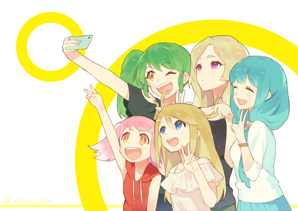 仲良し姉妹と化したモンスト五大天使
