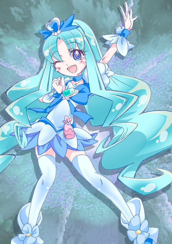 海風に揺れる一輪の花