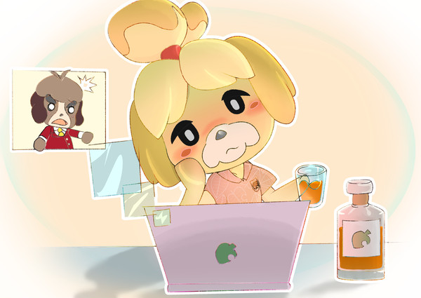ウイスキーじゃないよ、麦茶だよ（しずえ）