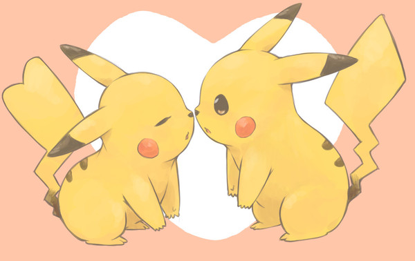 ピカチュウとピカチュウ