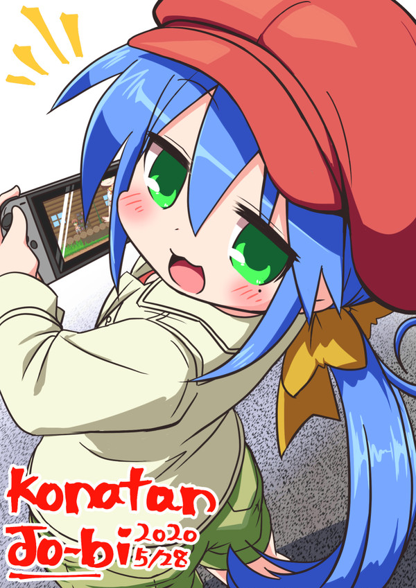 帽子の中でアホ毛は何を思うのか