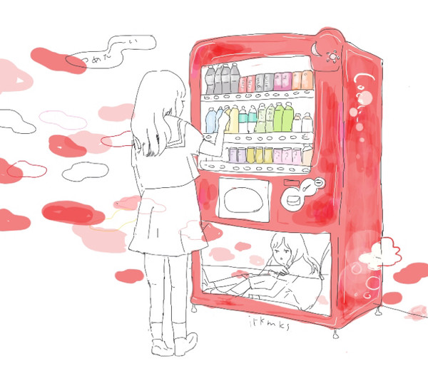 自販機は夏