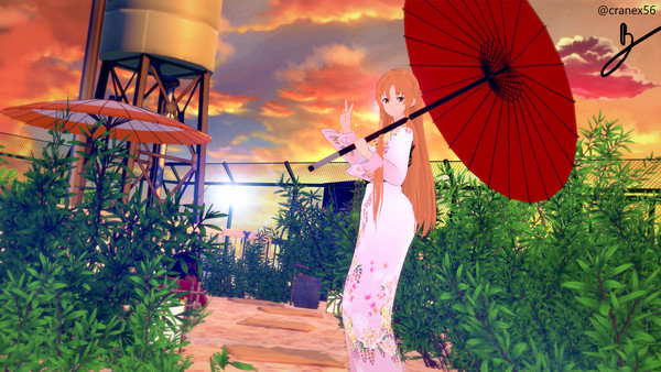 夏の朝