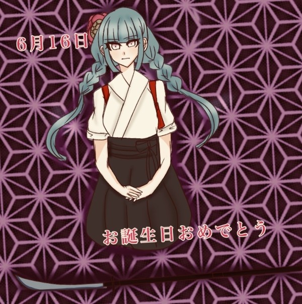 博愛論破誕生日絵②