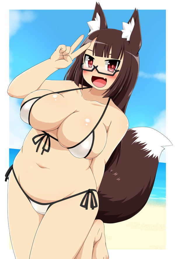 ケモミミムチムチマイクロビキニ