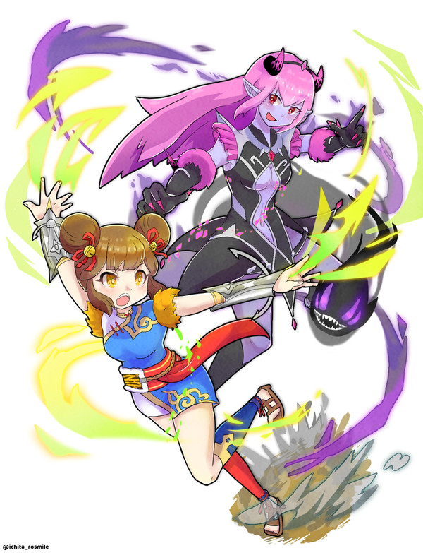 琥珀VSセリナ　モバイルレジェンド