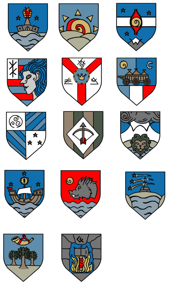 Heraldry of Arat