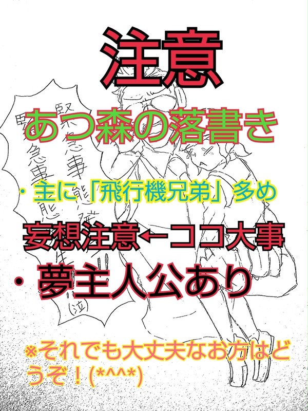 あつ森落書き！