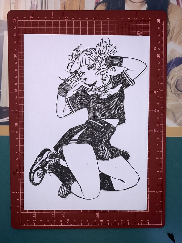 トガヒミコ@切り絵
