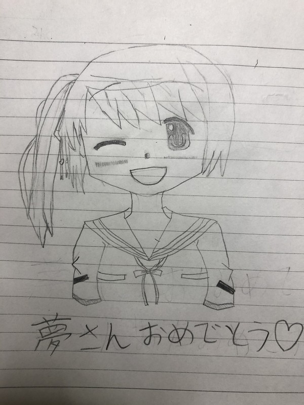 夢乃杜先生誕生日書き下ろし