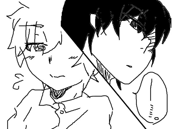 何か言いたげな顔だね。