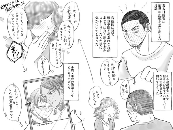 謎設定現パロの鯉月
