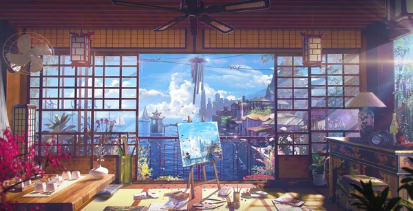 a languid afternoon