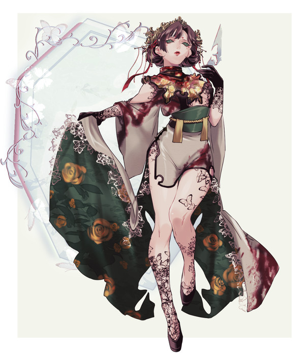 血の女王/中華風礼装