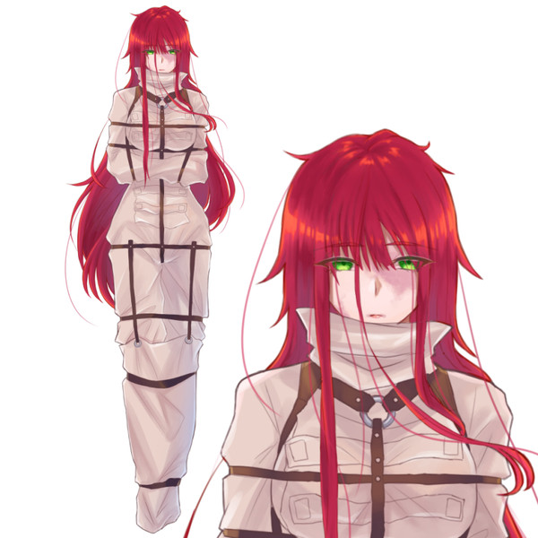 拘束衣の少女