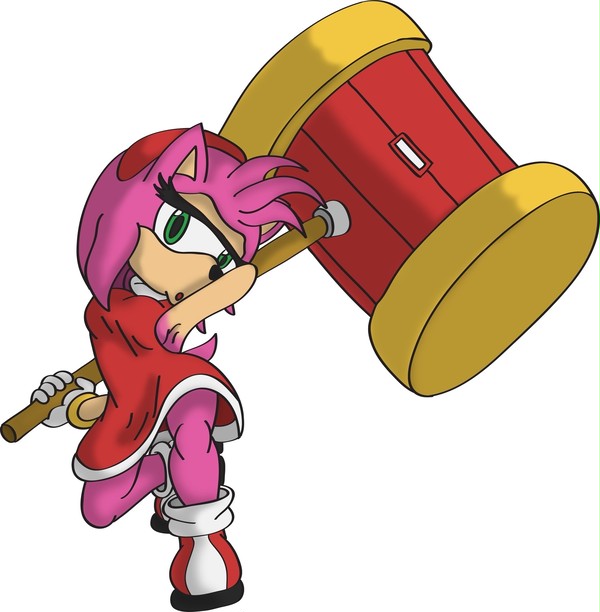 Amy Rose - Digital color