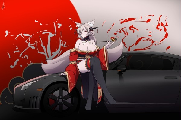 Yamato with GT-R35