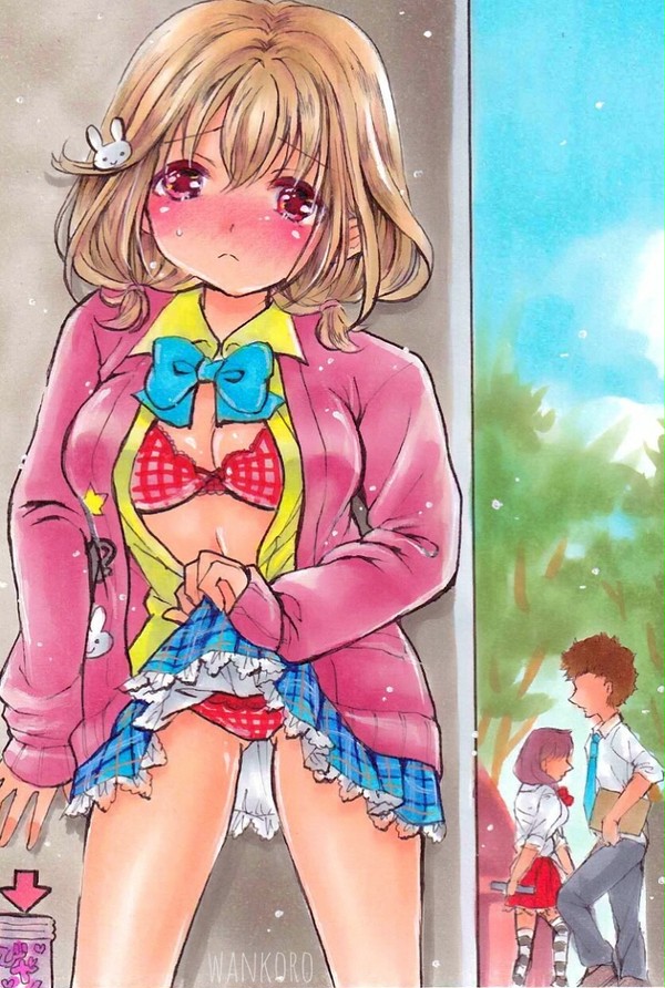 陽歌ちゃん媚薬で屋外強制半露出 ～同人誌 「BFG 媚薬フレンド
