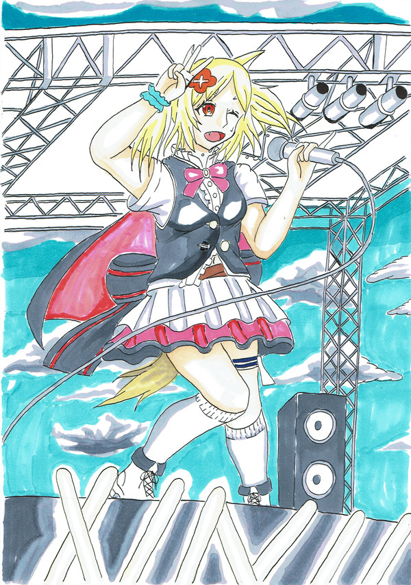 ソラ アイドルライブ中