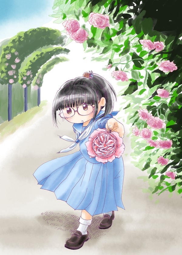 バラ園を丸ごとあげるわ～