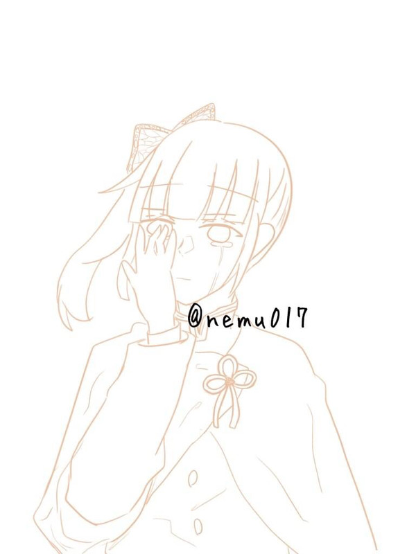 カナヲちゃんの制作過程。