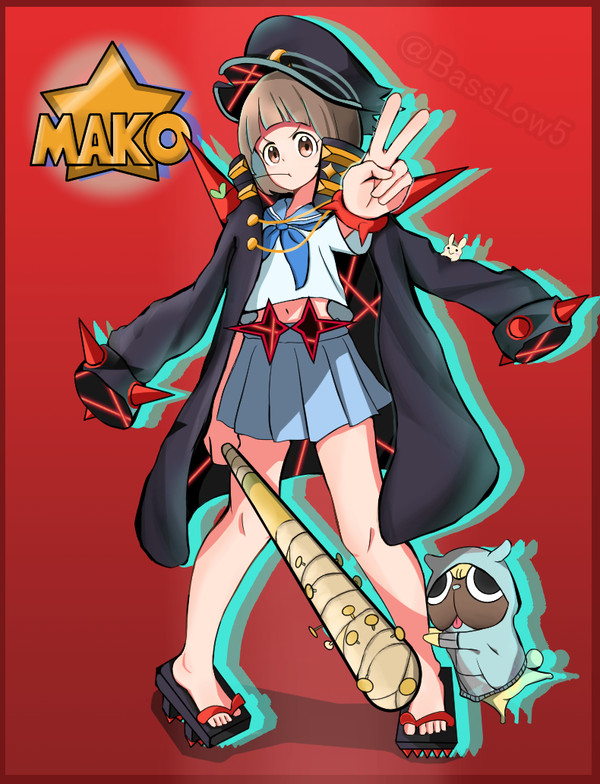 喧嘩部部長 満艦飾マコ