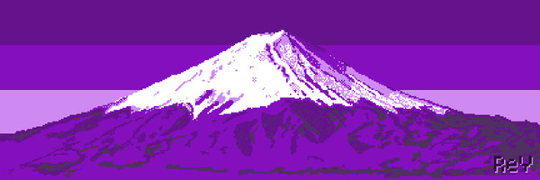 5色の 富士山