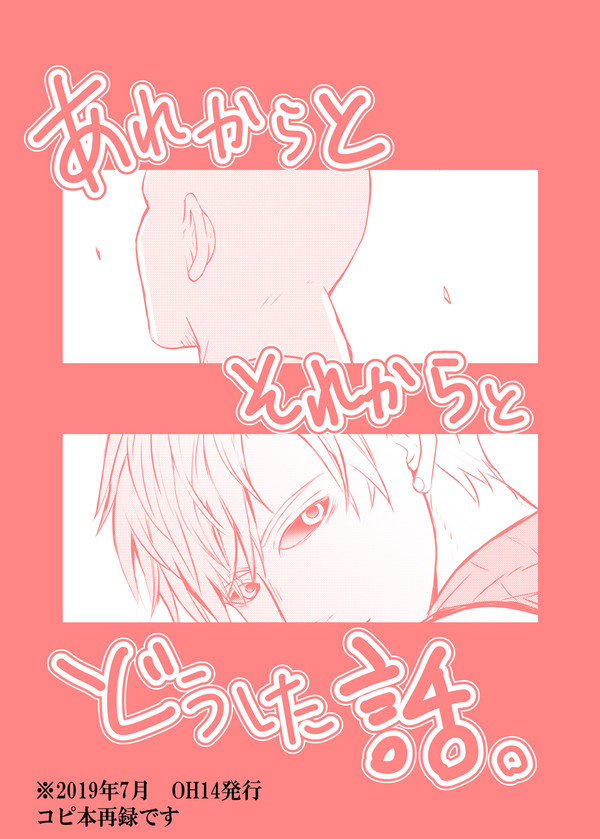 【ｻｲｼﾞｪﾉ】あれからとそれからと　どうした話【ｺﾋﾟｰ再録】