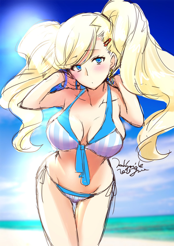 ペルソナ5 落書き水着杏ちゃん