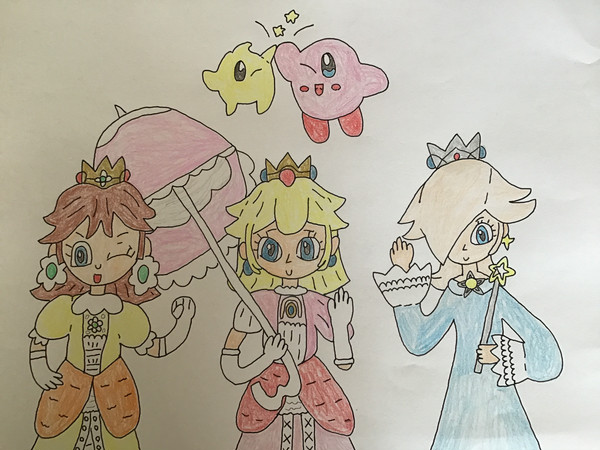 マリオシリーズ3人のお姫様
