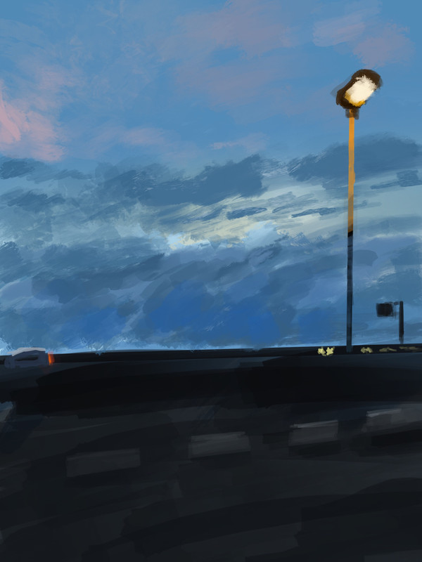風景 夕暮れ