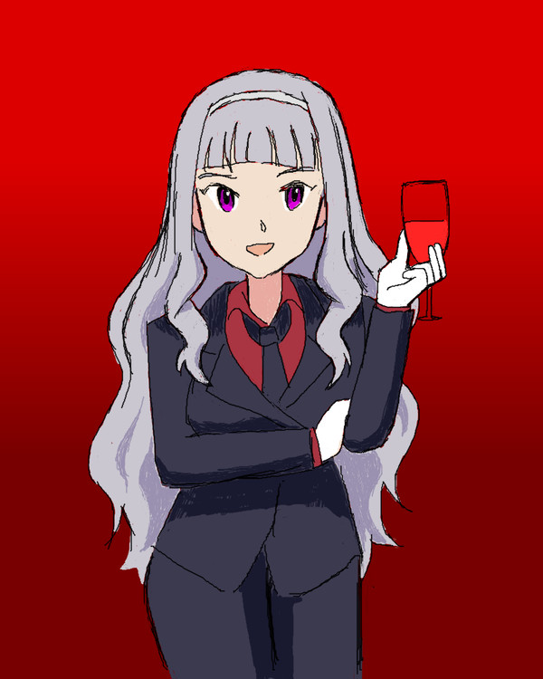 Heltakerルシファーの衣装を着た貴音さん