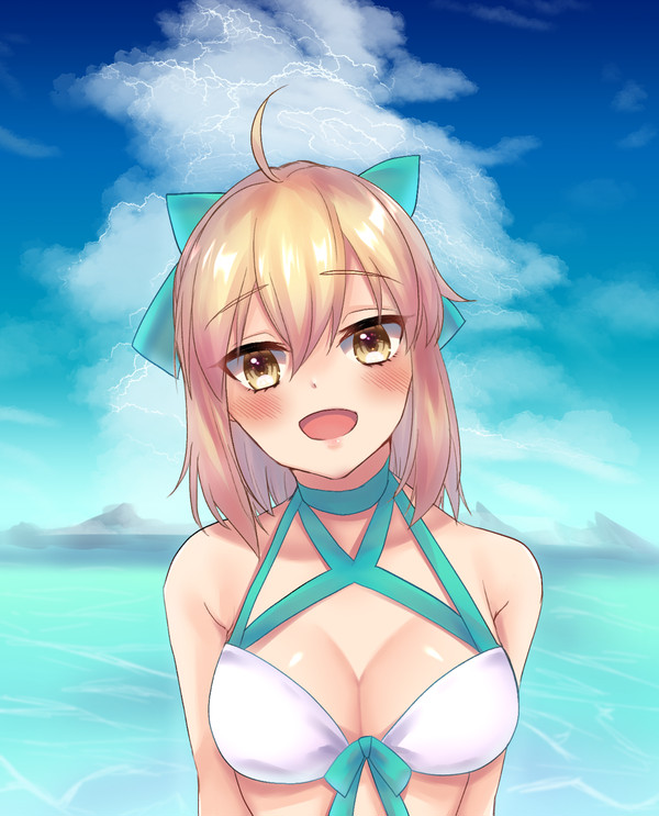 水着沖田さん