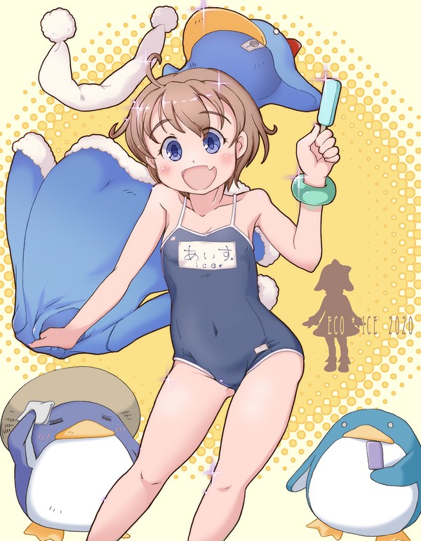 暑くても、えここちゃんを描きたくなる病。