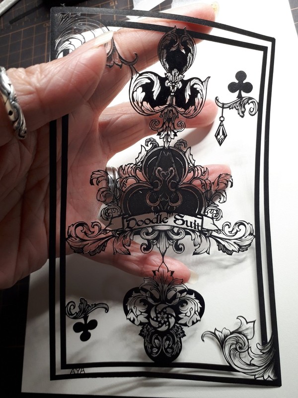 【切り絵】 Doodle Suit