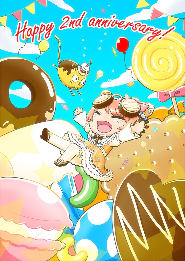 Happy 2nd anniversary!