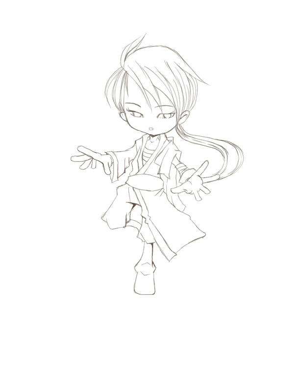 オリキャラの走り
