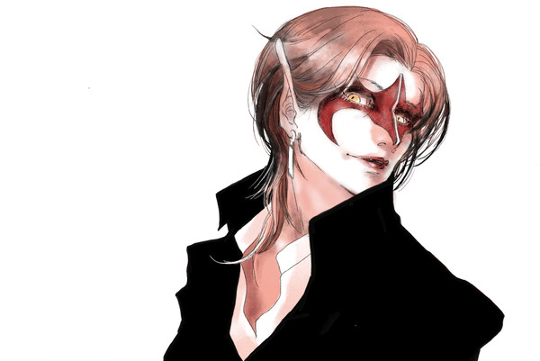 聖飢魔II 顔だけ落書き