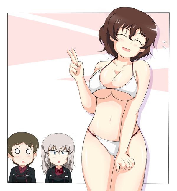 水着の小梅さん