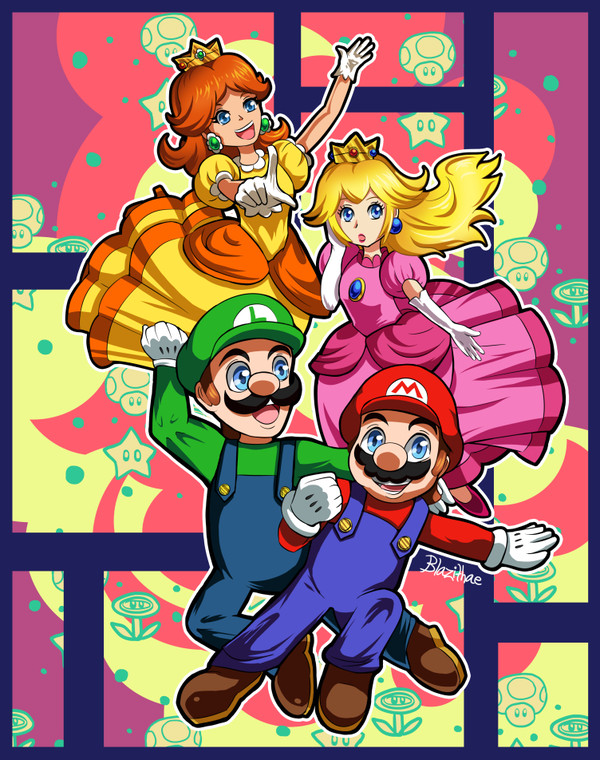 Marios Bros. and Princesses