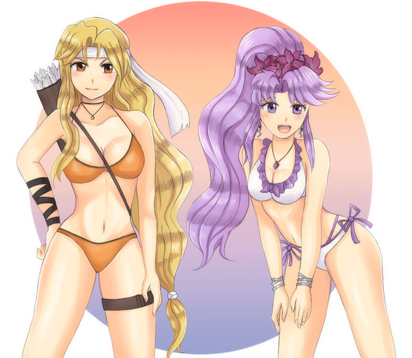 水着ティルテュxブリギッド