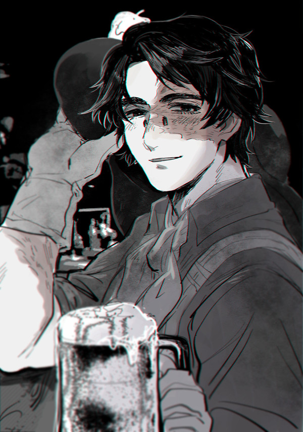 バーにて出会った妙な男