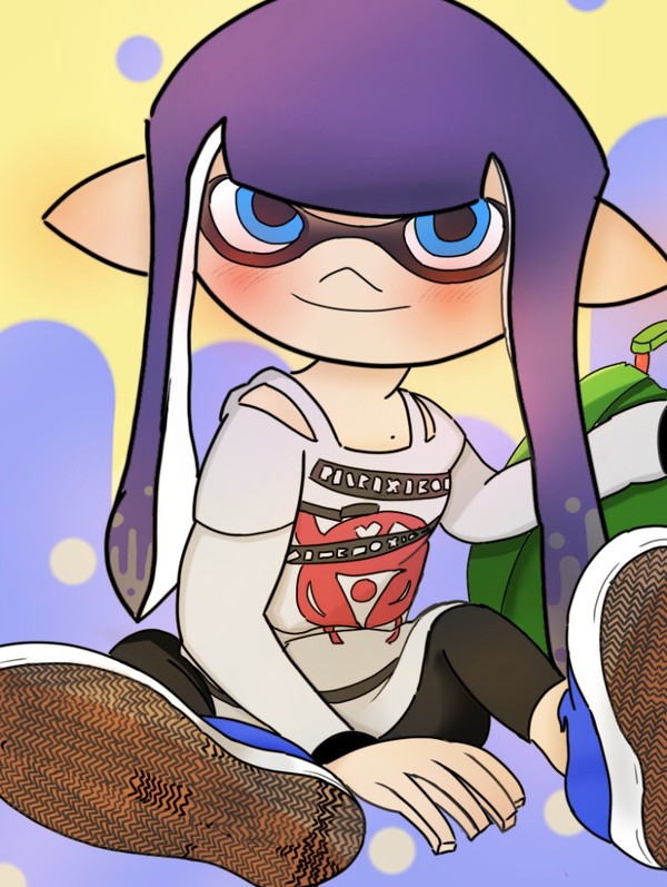 ヒッセン持ってるイカ